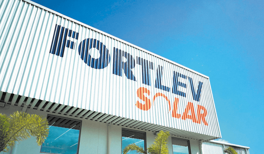 Fachada da Fortlev Solar